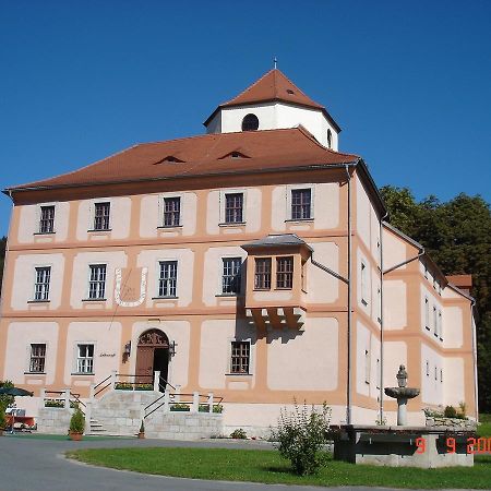 באד בראמבאך Hotel Garni Schloss Schoenberg מראה חיצוני תמונה