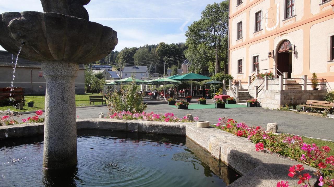 באד בראמבאך Hotel Garni Schloss Schoenberg מראה חיצוני תמונה